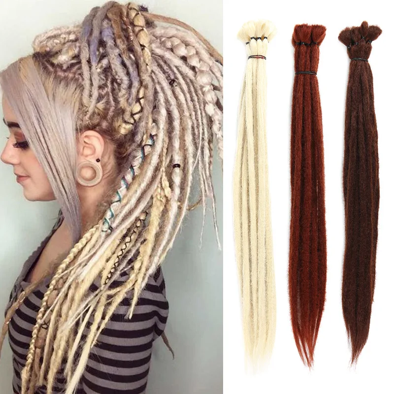20Inch Synthetic Black Grey Colors Handmade Dreadlocks hair Extensions Jamaican Natural Soft Crochet Braiding Hair
20Inch Synthetic Black Grey Colors Handmade Dreadlocks hair Extensions Jamaican Natural Soft Crochet Braiding Hair