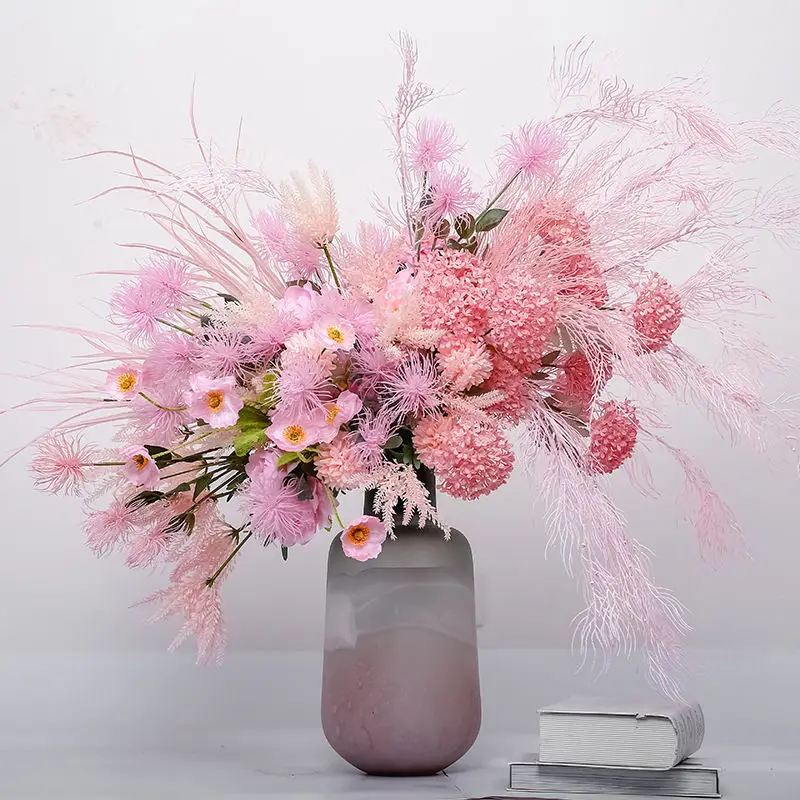 Artificial flowers simulation flower bouquets plastic green plant decorations living room home dining tabletop rose furnishings
Artificial flowers simulation flower bouquets plastic green plant decorations living room home dining tabletop rose furnishings