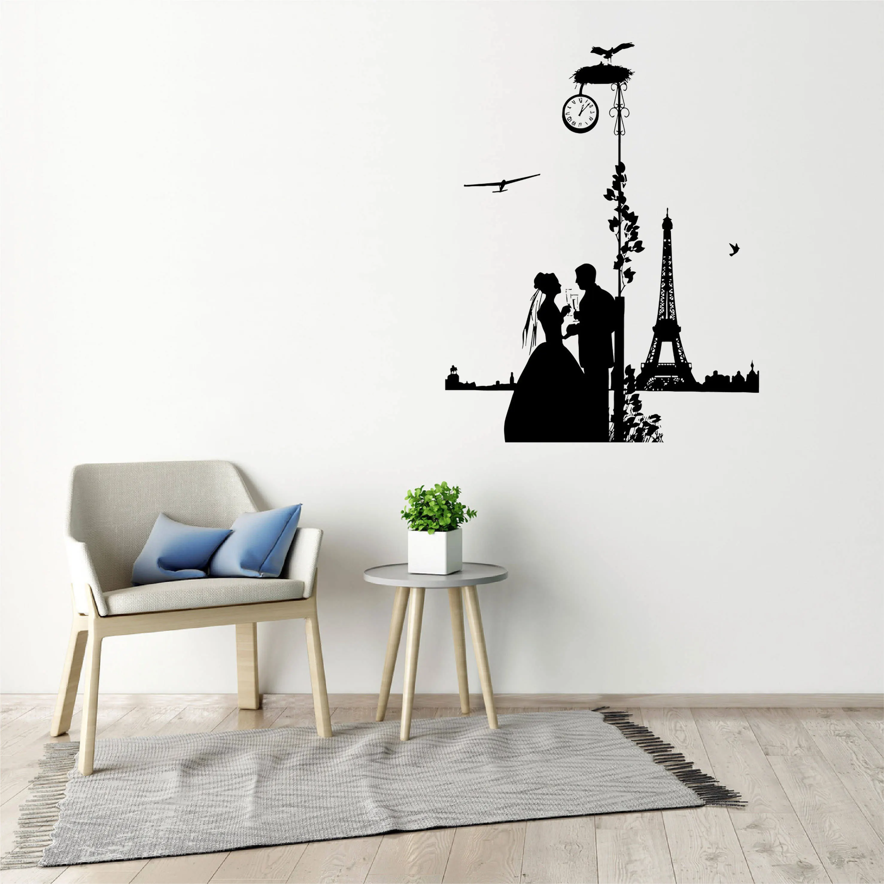 Self Adhesive European Wallpaper Romantic Paris Eiffel Tower Night Light Luminous Wall Stickers Living Room Wall papers DW6103
Self Adhesive European Wallpaper Romantic Paris Eiffel Tower Night Light Luminous Wall Stickers Living Room Wall papers DW6103