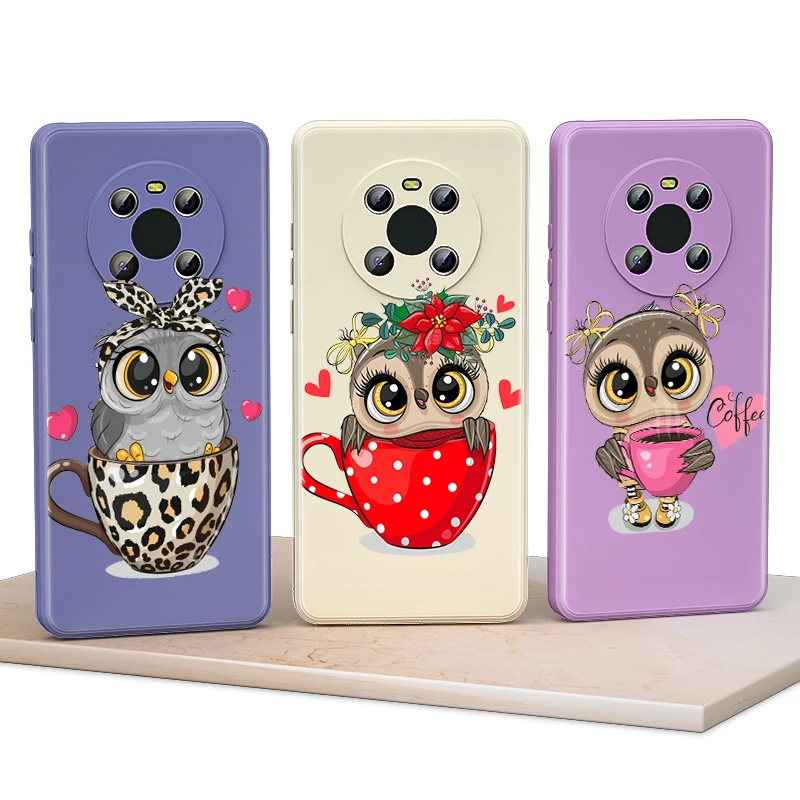 Cute Cartoon Animal Owl for Huawei Mate 40 30 20 Pro Lite Y9 Prime Y7 Y6 2019 2020 Liquid Silicone Soft Cover Phone Case
Cute Cartoon Animal Owl for Huawei Mate 40 30 20 Pro Lite Y9 Prime Y7 Y6 2019 2020 Liquid Silicone Soft Cover Phone Case