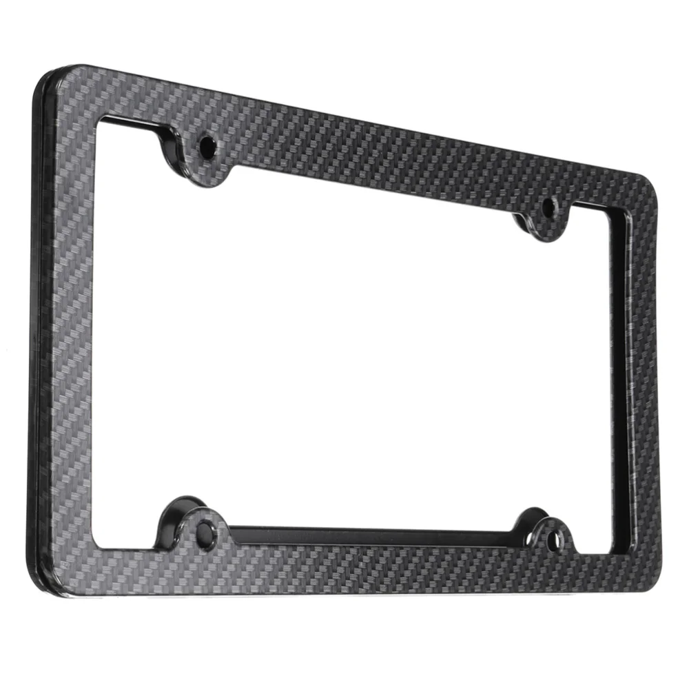 2pcs Genuine Carbon Fiber 4 Holes Silm License Plate Frame Tag Cover UV Resistant Glossy Finish
2pcs Genuine Carbon Fiber 4 Holes Silm License Plate Frame Tag Cover UV Resistant Glossy Finish
