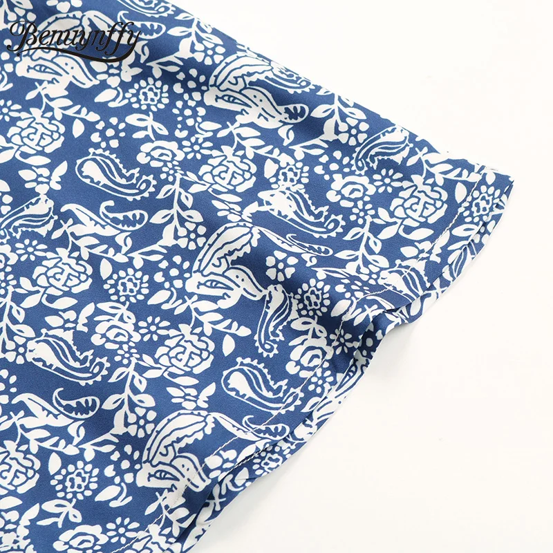 Benuynffy V-neck Tie Shoulder Beach Mini Dresses 2021 Summer Women Boho Holiday Print High Waist Sleeveless Ruffle A-Line Dress
Benuynffy V-neck Tie Shoulder Beach Mini Dresses 2021 Summer Women Boho Holiday Print High Waist Sleeveless Ruffle A-Line Dress