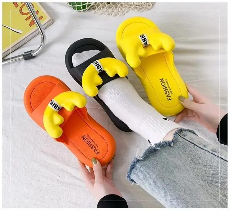 Summer Ladies Trendy Moose Antlers All-match Sandals and Slippers Personalized Beach Fashion Cute Slippers
Summer Ladies Trendy Moose Antlers All-match Sandals and Slippers Personalized Beach Fashion Cute Slippers