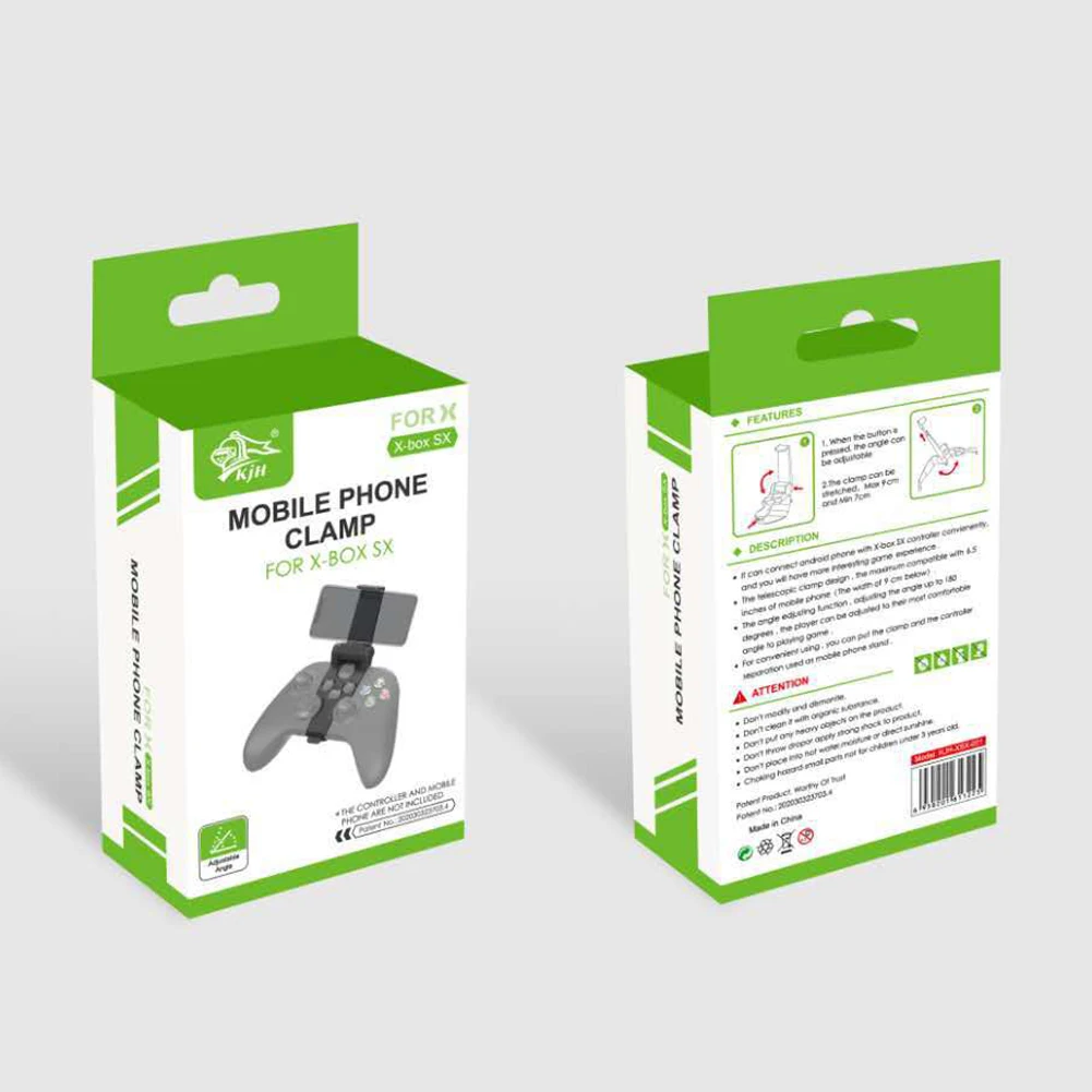 For Xbox Series S/X Controller Phone Holder Wireless Gamepad Handle Bracket Mobile Phone Clip For Microsoft Xbox Series S/X
For Xbox Series S/X Controller Phone Holder Wireless Gamepad Handle Bracket Mobile Phone Clip For Microsoft Xbox Series S/X