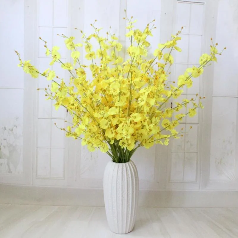 5 fork Dancing Orchid fake wedding Decoration Christmas party Decoration Iris fake flowers
5 fork Dancing Orchid fake wedding Decoration Christmas party Decoration Iris fake flowers