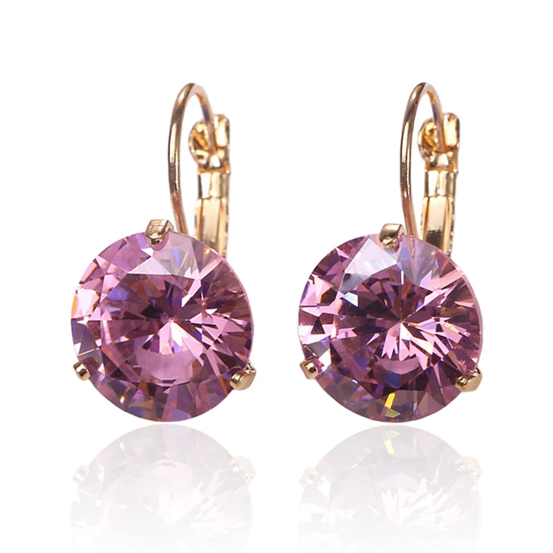 Simple 12mm Cubic Zirconia Bead Stud Earring Gold Round Multi-color Crystal Rhinestone CZ Earrings for Women Jewelry Gift
Simple 12mm Cubic Zirconia Bead Stud Earring Gold Round Multi-color Crystal Rhinestone CZ Earrings for Women Jewelry Gift