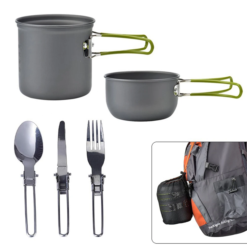 Outdoor Camping Cookware And Utensils Set Travel Kit Camping Equipment 6PCS Aluminum Portable Stackable Pan And Bowl Set
Outdoor Camping Cookware And Utensils Set Travel Kit Camping Equipment 6PCS Aluminum Portable Stackable Pan And Bowl Set