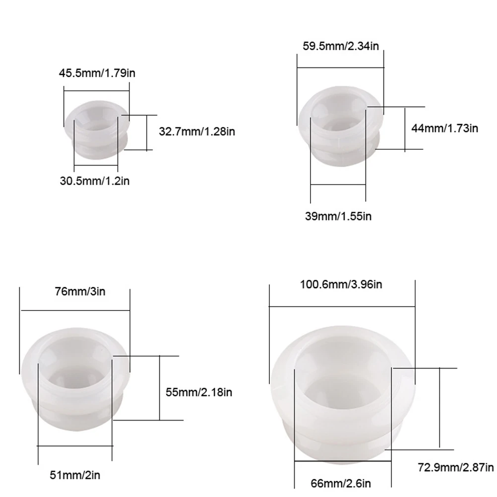 1 Set Of 4pcs Cupping Therapy Set Silicone Cupping Device Back Neck Body Massage Vacuum Cans Healthy Care
1 Set Of 4pcs Cupping Therapy Set Silicone Cupping Device Back Neck Body Massage Vacuum Cans Healthy Care