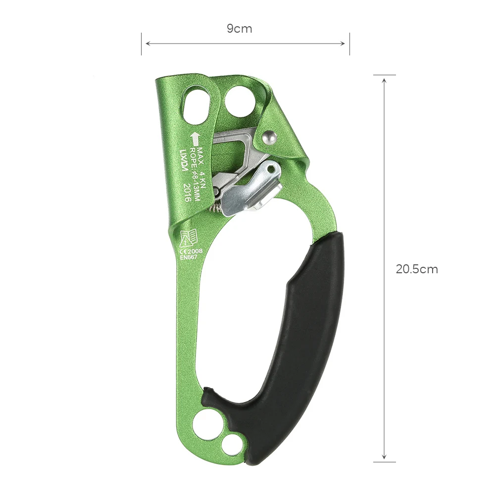 Outdoor Sports Right Hand Ascender for 8mm-13mm Rope Portable Rock Climbing Caving Rescue Equipment Handheld Risers
Outdoor Sports Right Hand Ascender for 8mm-13mm Rope Portable Rock Climbing Caving Rescue Equipment Handheld Risers