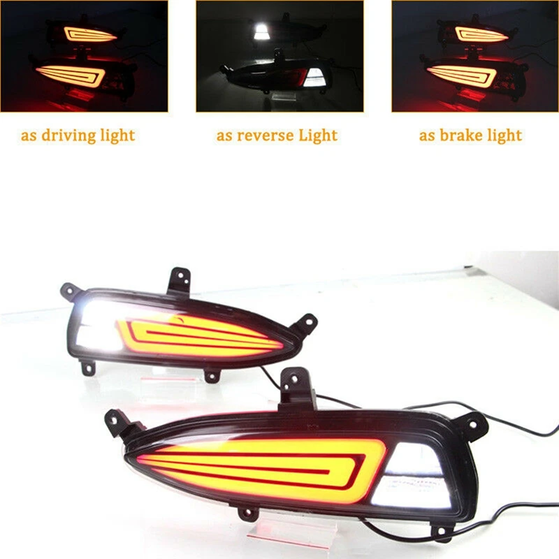 Car LED Rear Bumper Light Reflector Fog Brake Lamp Turn Singal Indicator Light for Hyundai I20 2018-2020
Car LED Rear Bumper Light Reflector Fog Brake Lamp Turn Singal Indicator Light for Hyundai I20 2018-2020