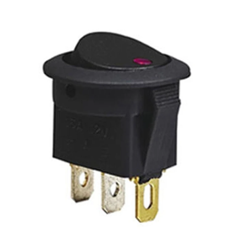 20Pcs 12V Round Rocker Dot Boat Red LED Light Toggle Switch for Car or Boat with Red LED Light
20Pcs 12V Round Rocker Dot Boat Red LED Light Toggle Switch for Car or Boat with Red LED Light