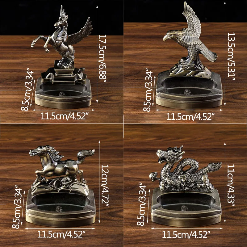 Creative Cigaret Lighter Ashtray Home Decoration Ornaments Antique Bronze Ashtray Holder Car Decor Business Gifts Metal Ornament
Creative Cigaret Lighter Ashtray Home Decoration Ornaments Antique Bronze Ashtray Holder Car Decor Business Gifts Metal Ornament