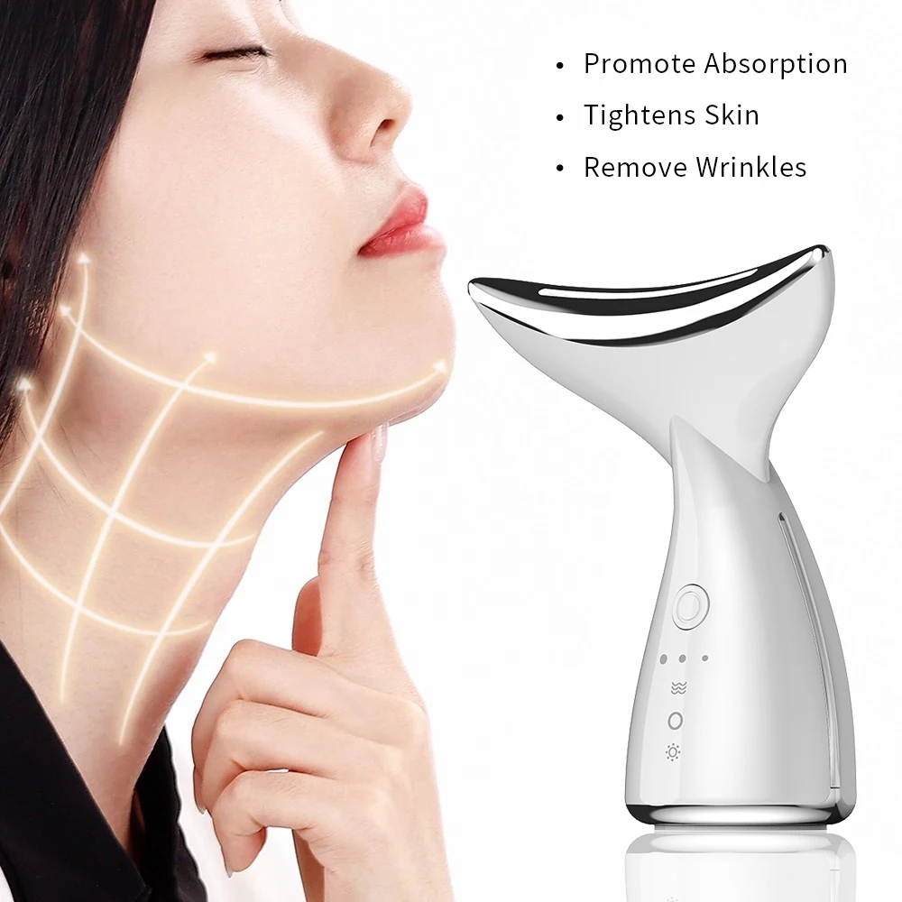 NOBOX-Remove Double Chin Device LED Photon Heating Therapy Anti-Wrinkle Neck Care Tool Vibration Skin Lifting Tighten Massager
NOBOX-Remove Double Chin Device LED Photon Heating Therapy Anti-Wrinkle Neck Care Tool Vibration Skin Lifting Tighten Massager