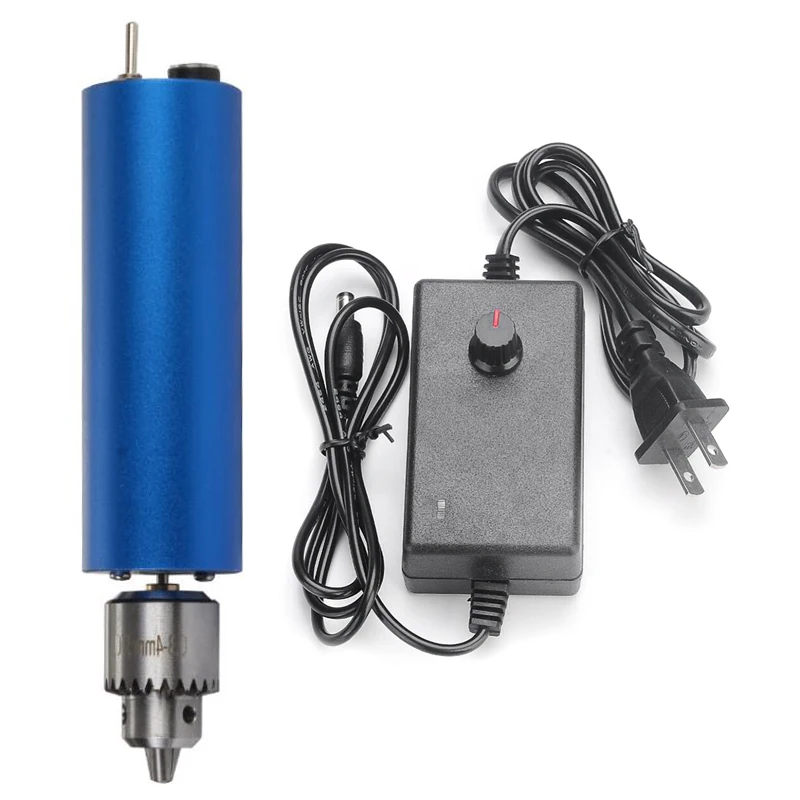 Stepless Speed Regulation Handheld Multifunctional Electric Drill Mini Electric Grinder Woodworking Drill US Plug
Stepless Speed Regulation Handheld Multifunctional Electric Drill Mini Electric Grinder Woodworking Drill US Plug