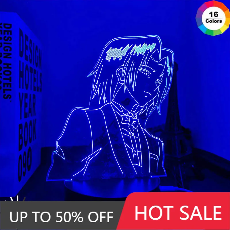 Anime Hunter X Hunter Feitan 3d Led Light for Bedroom Decor Nightlight Room Table Lamp Birthday Gift Acrylic Led Night Lamp Hxh
Anime Hunter X Hunter Feitan 3d Led Light for Bedroom Decor Nightlight Room Table Lamp Birthday Gift Acrylic Led Night Lamp Hxh