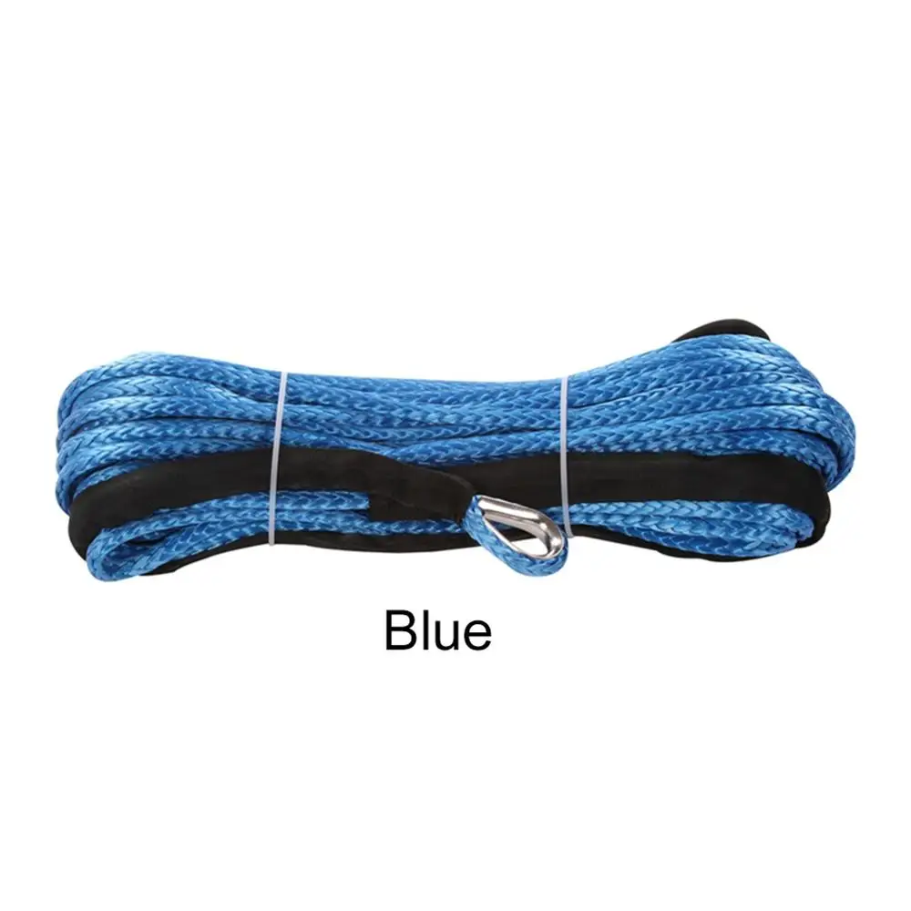 Winch Rope String Line Cable with Sheath Gray Synthetic Towing Rope 15m 7700LBs Car Wash Maintenance String for ATV UTV Off-Road
Winch Rope String Line Cable with Sheath Gray Synthetic Towing Rope 15m 7700LBs Car Wash Maintenance String for ATV UTV Off-Road