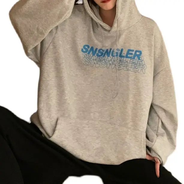 Women'S Sweatshirt Harajuku Hoodie Polerones Mujer Kpop Clothes Thin Pullover Sweatshirt Fashion Autumn Designer Loose O-Neck
Women'S Sweatshirt Harajuku Hoodie Polerones Mujer Kpop Clothes Thin Pullover Sweatshirt Fashion Autumn Designer Loose O-Neck