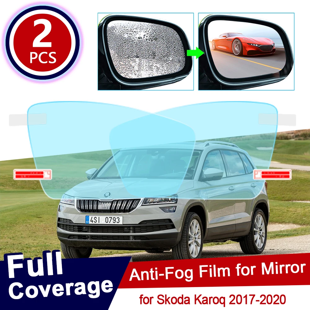 for Skoda Karoq Full Cover Anti Fog Film Rearview Mirror Rainproof Clear Anti-fog Films Car Accessories 2017 2018 2019 2020
for Skoda Karoq Full Cover Anti Fog Film Rearview Mirror Rainproof Clear Anti-fog Films Car Accessories 2017 2018 2019 2020