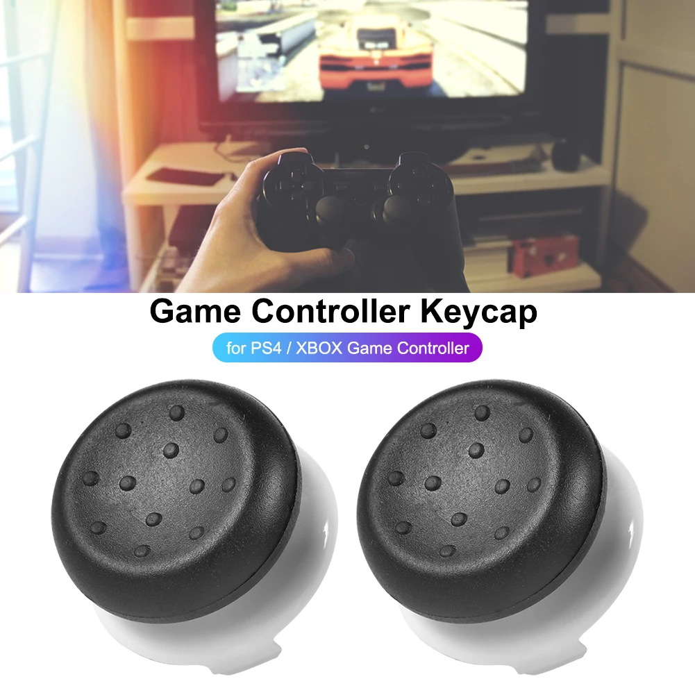 Replacement Game Controller Keycap 2Pcs Thumb Grip Button Cap Gamepad Protection Key Caps For PS4 / XBOX/ Slim Pro
Replacement Game Controller Keycap 2Pcs Thumb Grip Button Cap Gamepad Protection Key Caps For PS4 / XBOX/ Slim Pro