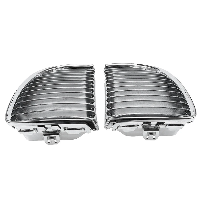 2Pcs Chrome Front Bumper Kidney Grill Grille For-BMW E90 E91 320I-335I 4DR Sedan Wagon 2005-2008
2Pcs Chrome Front Bumper Kidney Grill Grille For-BMW E90 E91 320I-335I 4DR Sedan Wagon 2005-2008
