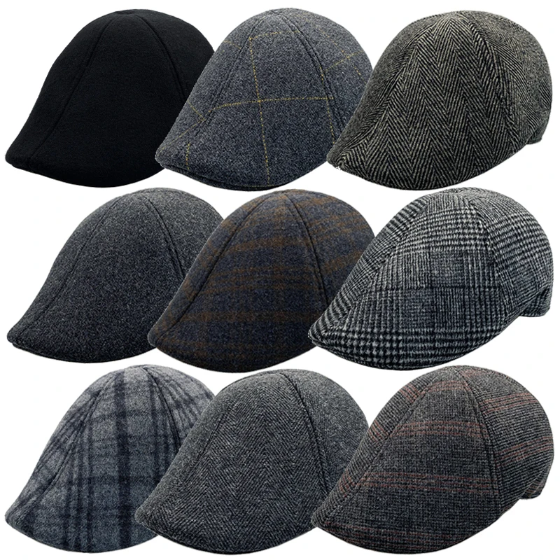 Men Berets Street Newsboy Hat Autumn Winter Retro British Beret Hats Men Wool Flat Ivy Painter Caps Forward Gatsby Cabbie Hats
Men Berets Street Newsboy Hat Autumn Winter Retro British Beret Hats Men Wool Flat Ivy Painter Caps Forward Gatsby Cabbie Hats