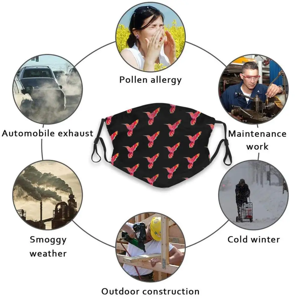 Abstract Hummingbird Print Reusable Pm2.5 Filter DIY Mouth Mask Kids Bird Abstract Nature Humming Hummingbird Wild Wildlife
Abstract Hummingbird Print Reusable Pm2.5 Filter DIY Mouth Mask Kids Bird Abstract Nature Humming Hummingbird Wild Wildlife