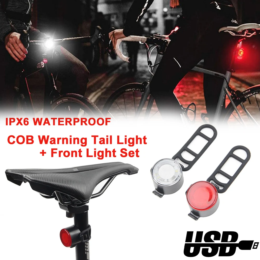 Bicycle Light Waterproof Bike Taillight LED USB Rechargable Safety Back Light Riding Warning Bike Rear Light 6 Light Mode
Bicycle Light Waterproof Bike Taillight LED USB Rechargable Safety Back Light Riding Warning Bike Rear Light 6 Light Mode