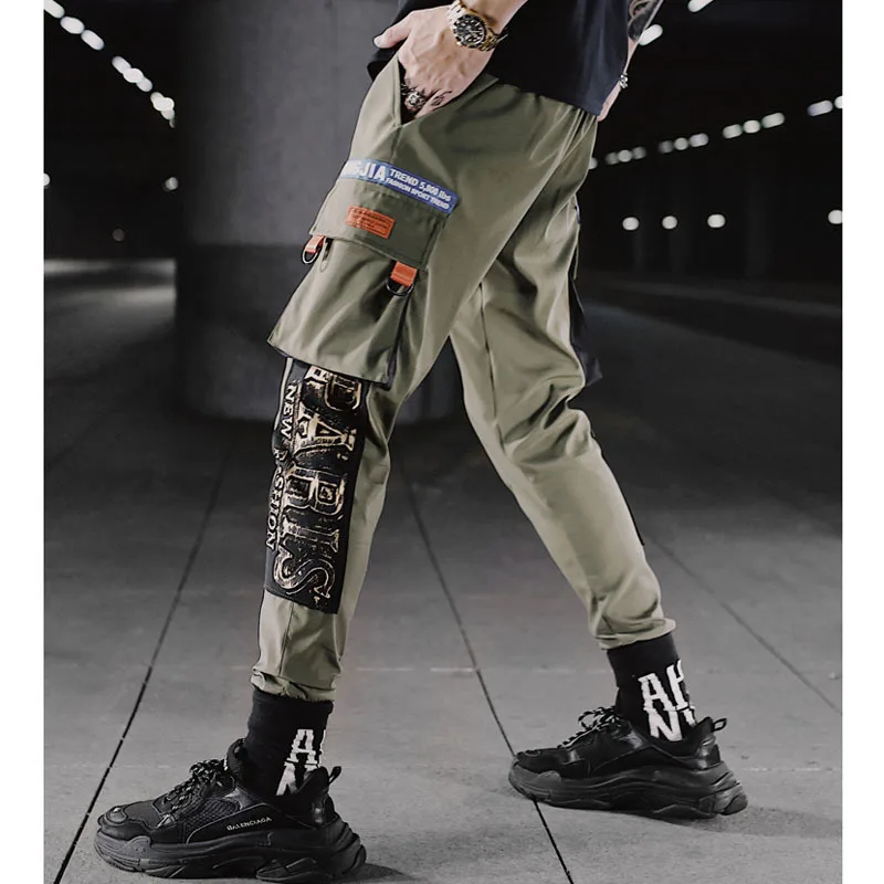Men cargo 2020 new spring and autumn hip hop trend pockets male ankle-length pants fashion hot sale Korean style n16
Men cargo 2020 new spring and autumn hip hop trend pockets male ankle-length pants fashion hot sale Korean style n16