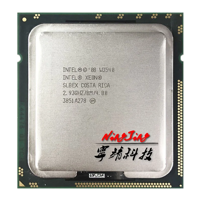 Четырехъядерный процессор Intel Xeon W3540 2 933 ГГц Восьмиядерный 8M 130W LGA 1366|Процессоры| |