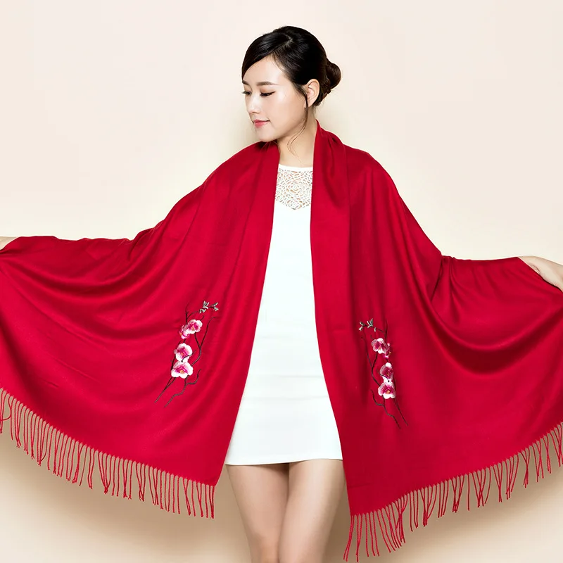 Fashion Travel Shawl Scarves 2020 New Women Embroider Flower Pashmina Cashmere Scarf Winter Warm Tassels Scarf Shawl
Fashion Travel Shawl Scarves 2020 New Women Embroider Flower Pashmina Cashmere Scarf Winter Warm Tassels Scarf Shawl