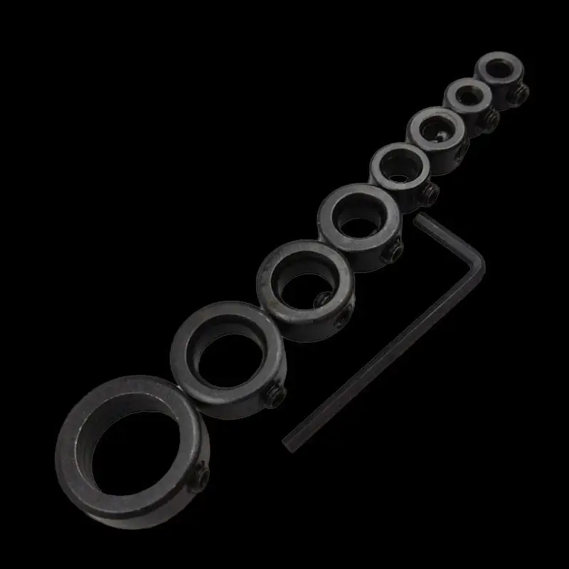 8Pcs/lot 3-16mm Woodworking Drill Bit Spacing Rings Set Locator With Wrench Tool
8Pcs/lot 3-16mm Woodworking Drill Bit Spacing Rings Set Locator With Wrench Tool