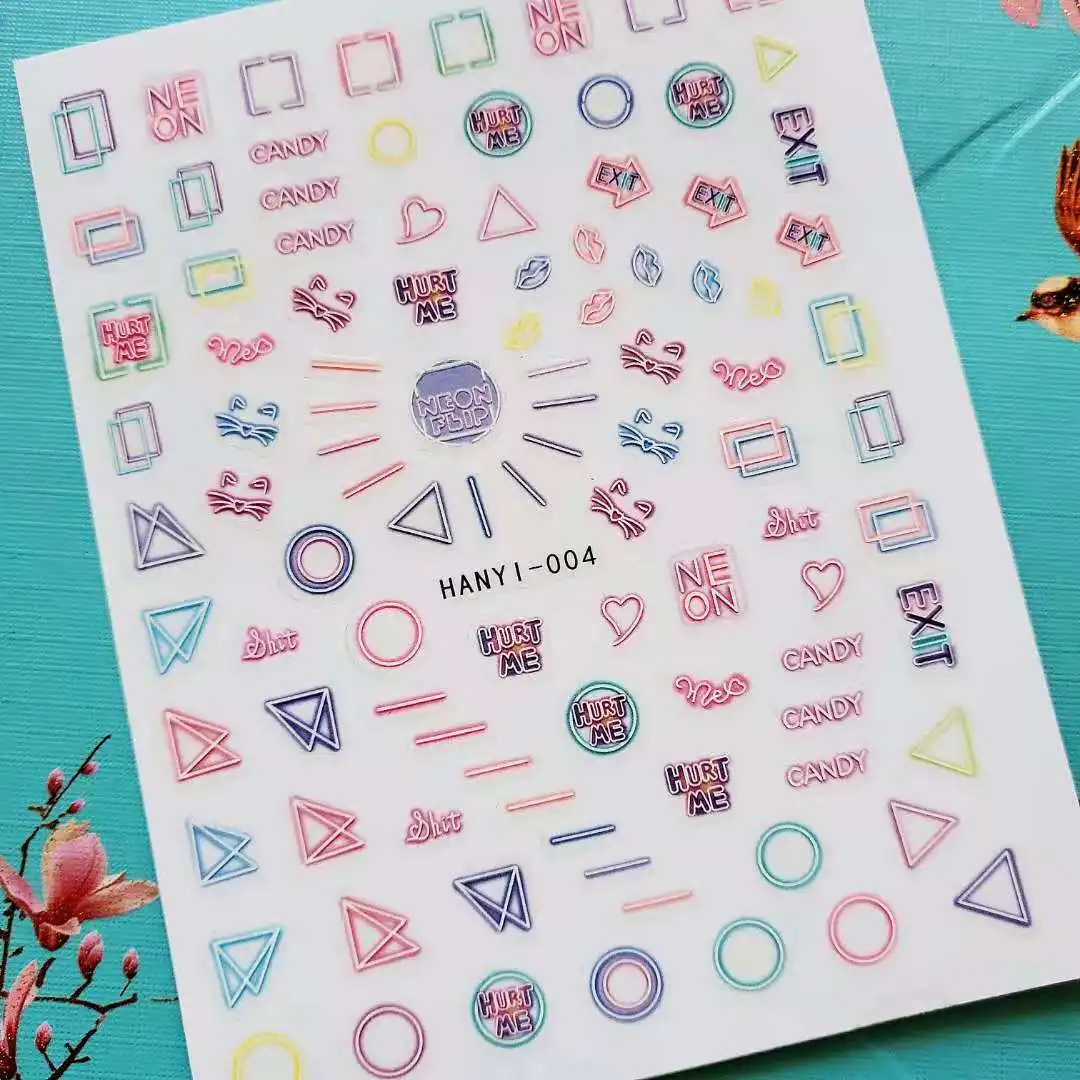 3D Nail Sticker Decals Fashion shapes Nail Art Decorations Stickers Sliders Manicure Accessories Nails Decoraciones
3D Nail Sticker Decals Fashion shapes Nail Art Decorations Stickers Sliders Manicure Accessories Nails Decoraciones