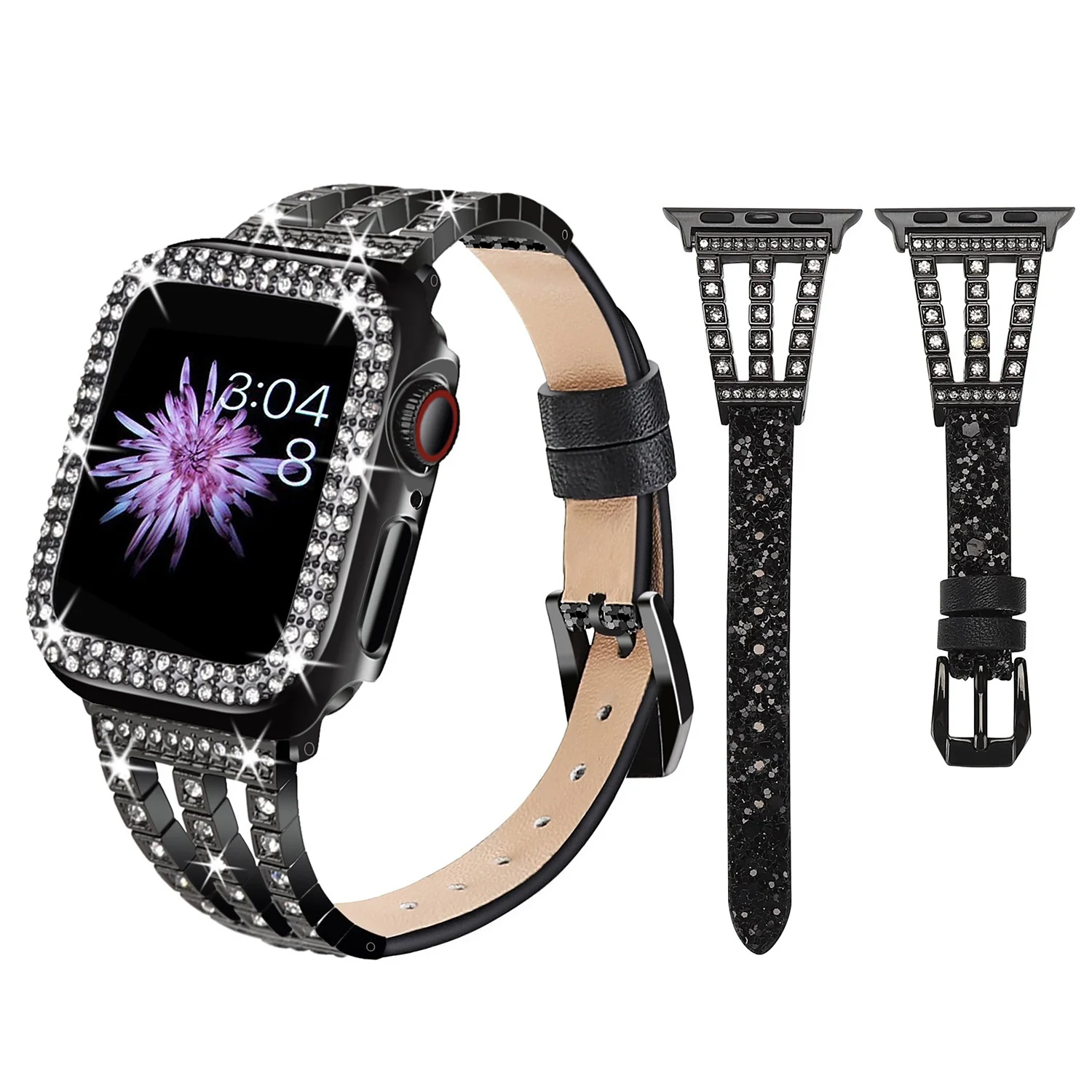 Модный металлический кожаный браслет для Apple Iwatch 38 мм 40 мм 42 мм 44 мм Премиум Прочный ремешок для наручных часов Сменные аксессуары
Модный металлический кожаный браслет для Apple Iwatch 38 мм 40 мм 42 мм 44 мм Премиум Прочный ремешок для наручных часов Сменные аксессуары