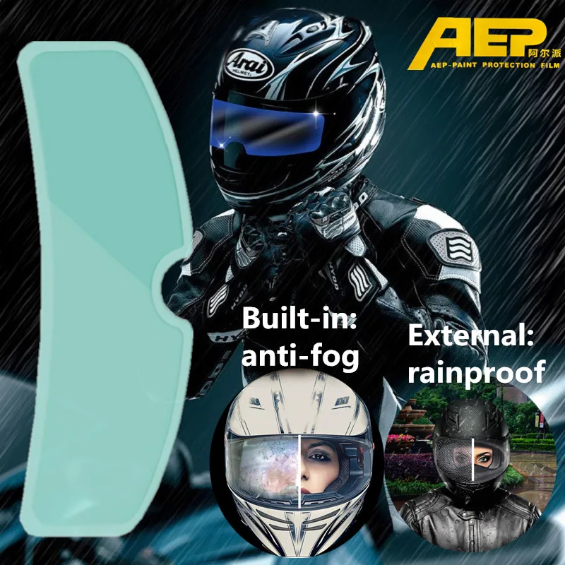 Universal Motorcycle Helmets Anti-fog Patch Visor Lens Helmet Lens Protective Film for Against UV Rain Motorcycle Accessories
Universal Motorcycle Helmets Anti-fog Patch Visor Lens Helmet Lens Protective Film for Against UV Rain Motorcycle Accessories