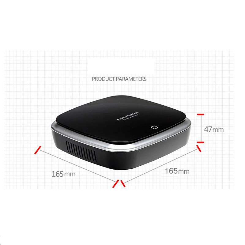 XJ-002 Air Purifier with HEPA Filter Fresh Air Anion Car Air Purifier Home Mini Air Cleaner Smoke PM2.5 Eliminator Air Purifier
XJ-002 Air Purifier with HEPA Filter Fresh Air Anion Car Air Purifier Home Mini Air Cleaner Smoke PM2.5 Eliminator Air Purifier