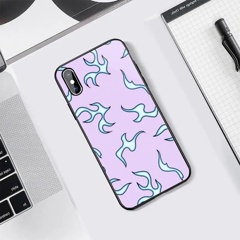 Blue Flame Fire fashion pattern luxury Phone Case coque Tempered glass For iphone 5C 6 6S 7 8 plus X XS XR 11 PRO MAX
Blue Flame Fire fashion pattern luxury Phone Case coque Tempered glass For iphone 5C 6 6S 7 8 plus X XS XR 11 PRO MAX