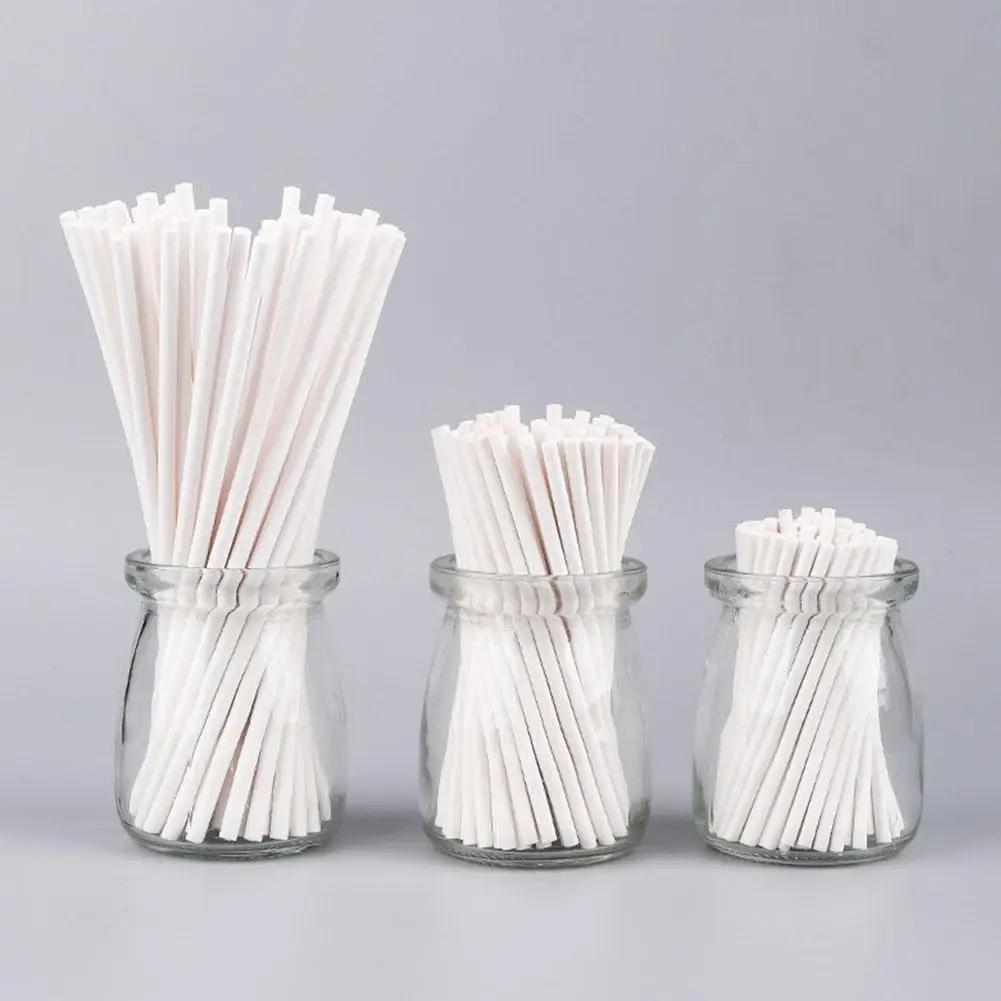 100pcs/set Lollipop Stick Food-grade Paper Sucker Sticks Pole For Lollypop Sugar Sticks Cake Chocolate Supplies Candy Y5X7
100pcs/set Lollipop Stick Food-grade Paper Sucker Sticks Pole For Lollypop Sugar Sticks Cake Chocolate Supplies Candy Y5X7