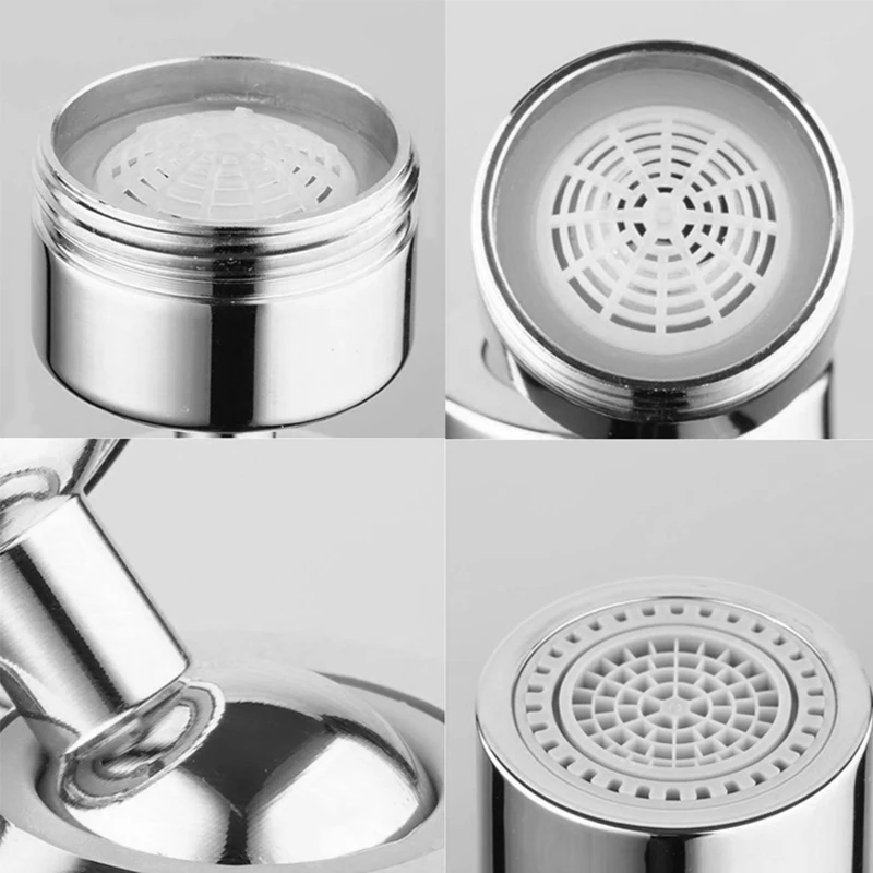 360 Rotatable Kitchen Faucet Nozzle 2 Modes Faucet Aerator Water Filter Diffuser Saving Nozzle Sprayer Connector Attachment
360 Rotatable Kitchen Faucet Nozzle 2 Modes Faucet Aerator Water Filter Diffuser Saving Nozzle Sprayer Connector Attachment