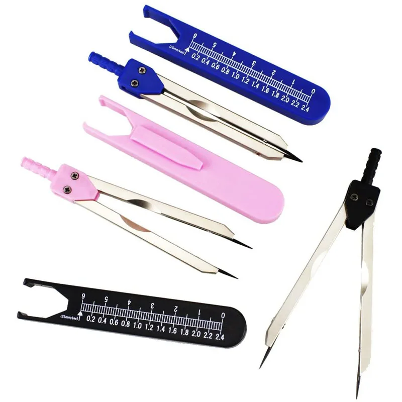 ECG EKG Calipers with Ruler for Electrocardiogram Drafting Divider with Extra Ruler, Assorted Color, 3pcs/Pack
ECG EKG Calipers with Ruler for Electrocardiogram Drafting Divider with Extra Ruler, Assorted Color, 3pcs/Pack