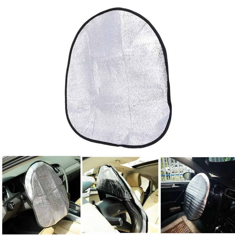 45X49cm Car Steering Wheel Cover Sun Shade Cover Sunshade Aluminum Foil Anti Accessories Automotive Interior Products
45X49cm Car Steering Wheel Cover Sun Shade Cover Sunshade Aluminum Foil Anti Accessories Automotive Interior Products