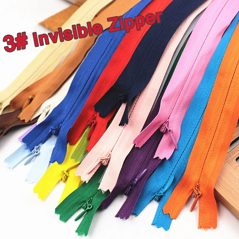 50pcs 3# 15cm 28cm 35cm 50cm 60cm 65cmNylon Coil Invisible Zippers for Tailor Sewing Cloth Accessorie Handcraft Crafts Zippers
50pcs 3# 15cm 28cm 35cm 50cm 60cm 65cmNylon Coil Invisible Zippers for Tailor Sewing Cloth Accessorie Handcraft Crafts Zippers