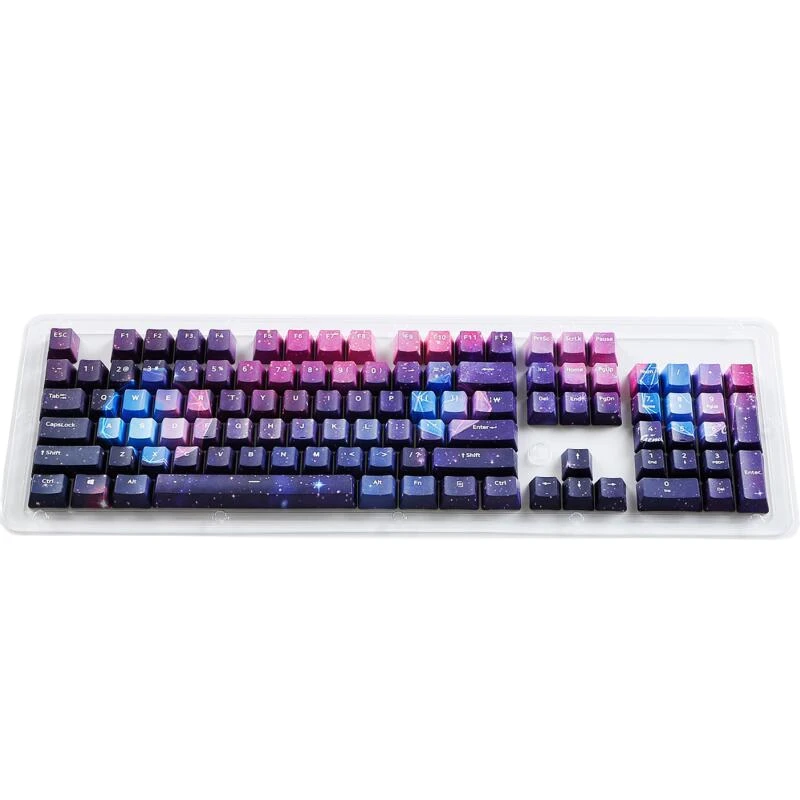 PBT Keycap 104 Keys 5-Side Dye-Subbed Keycaps Mechanical Keyboard Keycaps Fit Cherry MX Switches for 61 87 104
PBT Keycap 104 Keys 5-Side Dye-Subbed Keycaps Mechanical Keyboard Keycaps Fit Cherry MX Switches for 61 87 104