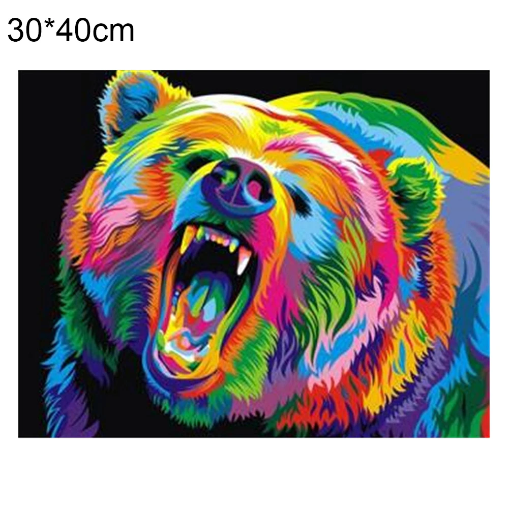 Lion Cross Stitch Embroidery 1PC Diamond Painting Inlaid Colorful Animals Home Decor Gift 5D DIY Mosaic Art Picture
Lion Cross Stitch Embroidery 1PC Diamond Painting Inlaid Colorful Animals Home Decor Gift 5D DIY Mosaic Art Picture