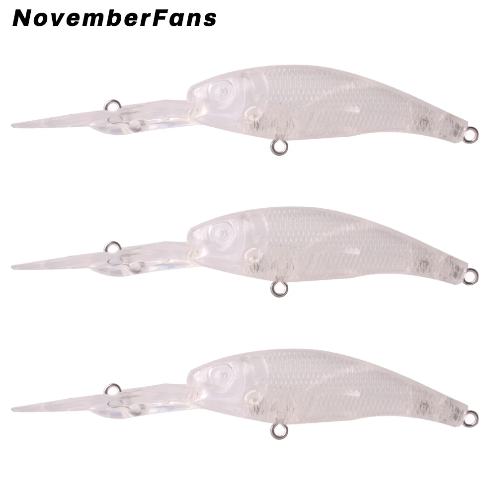 NovemberFans 10pcs/lot DIY Blank Minnow Jerkbait Unpainted Lures 5.5g 10cm Floating Minnow Bait Fishint Tackle
NovemberFans 10pcs/lot DIY Blank Minnow Jerkbait Unpainted Lures 5.5g 10cm Floating Minnow Bait Fishint Tackle