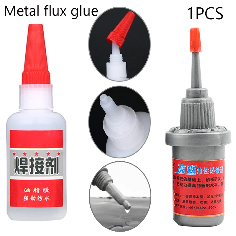 1PC 20Grams Multi Purpose Metal Plastic Wood Welding FluxOily Strong Welding Flux Universal Glue Oily Glue Welding Glue Adhesive
1PC 20Grams Multi Purpose Metal Plastic Wood Welding FluxOily Strong Welding Flux Universal Glue Oily Glue Welding Glue Adhesive