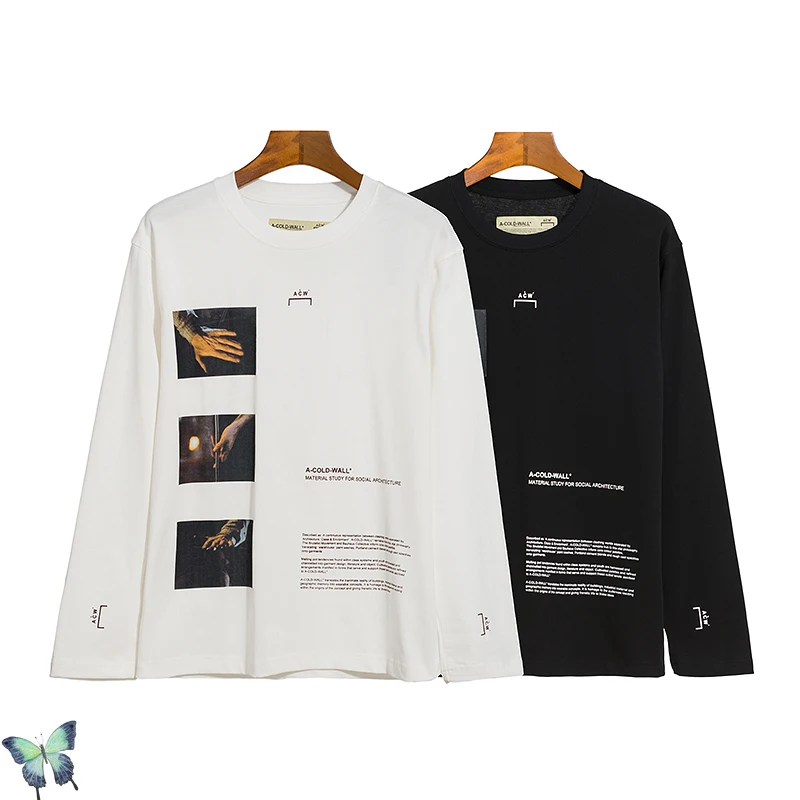 A-cold-wall Digital Printing Simple Long Sleeve T Shirt Men Women Oversized Vintage Classic Washed ACW Long Sleeve T Shirts
A-cold-wall Digital Printing Simple Long Sleeve T Shirt Men Women Oversized Vintage Classic Washed ACW Long Sleeve T Shirts