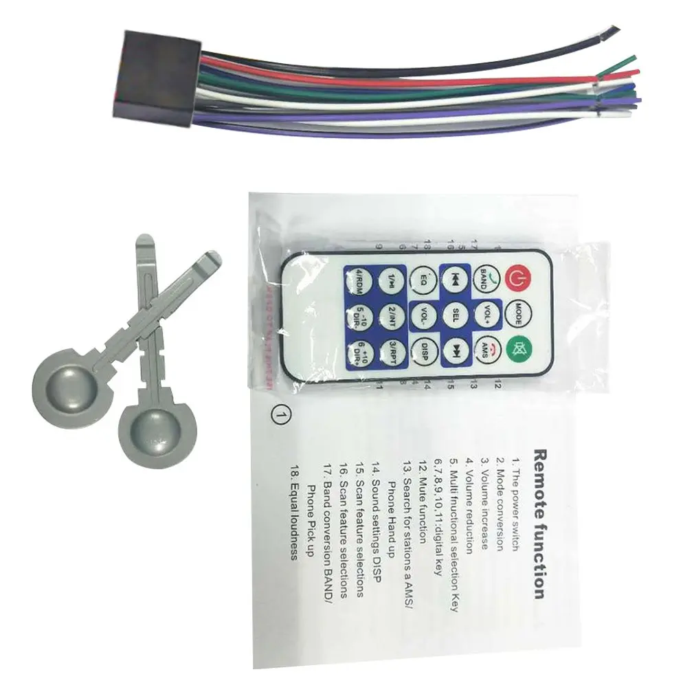 Винтажный автомобильный Bluetooth FM-радиоприемник mp3-плеер стерео USB AUX Классическая
