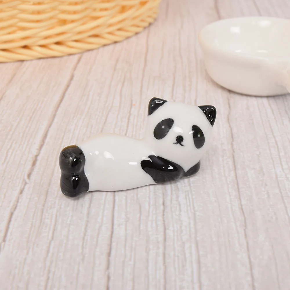 Ceramic Chopsticks Holder Cute Panda Shape Chopsticks Mat Pillow Dinning Table Decoration New Year Kids Gift Kitchen Tableware
Ceramic Chopsticks Holder Cute Panda Shape Chopsticks Mat Pillow Dinning Table Decoration New Year Kids Gift Kitchen Tableware