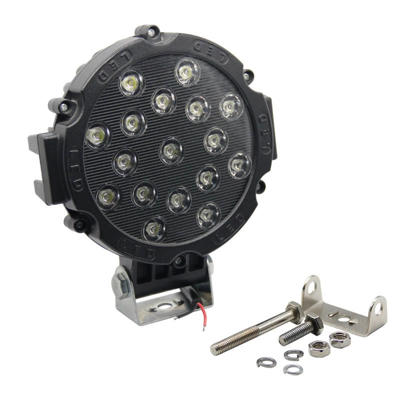 7 inch Round LED Work Light Bar Spot Beam Driving Headlight Fog Light For Truck Tractor ATV SUV TRUCK 4x4 Off Road 51W GZ-17
7 inch Round LED Work Light Bar Spot Beam Driving Headlight Fog Light For Truck Tractor ATV SUV TRUCK 4x4 Off Road 51W GZ-17