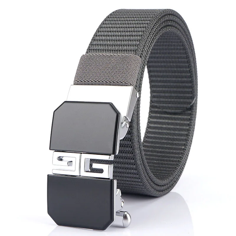 Toothless automatic buckle belt nylon smooth business youth pants male Korean version of trendy men casual
Toothless automatic buckle belt nylon smooth business youth pants male Korean version of trendy men casual